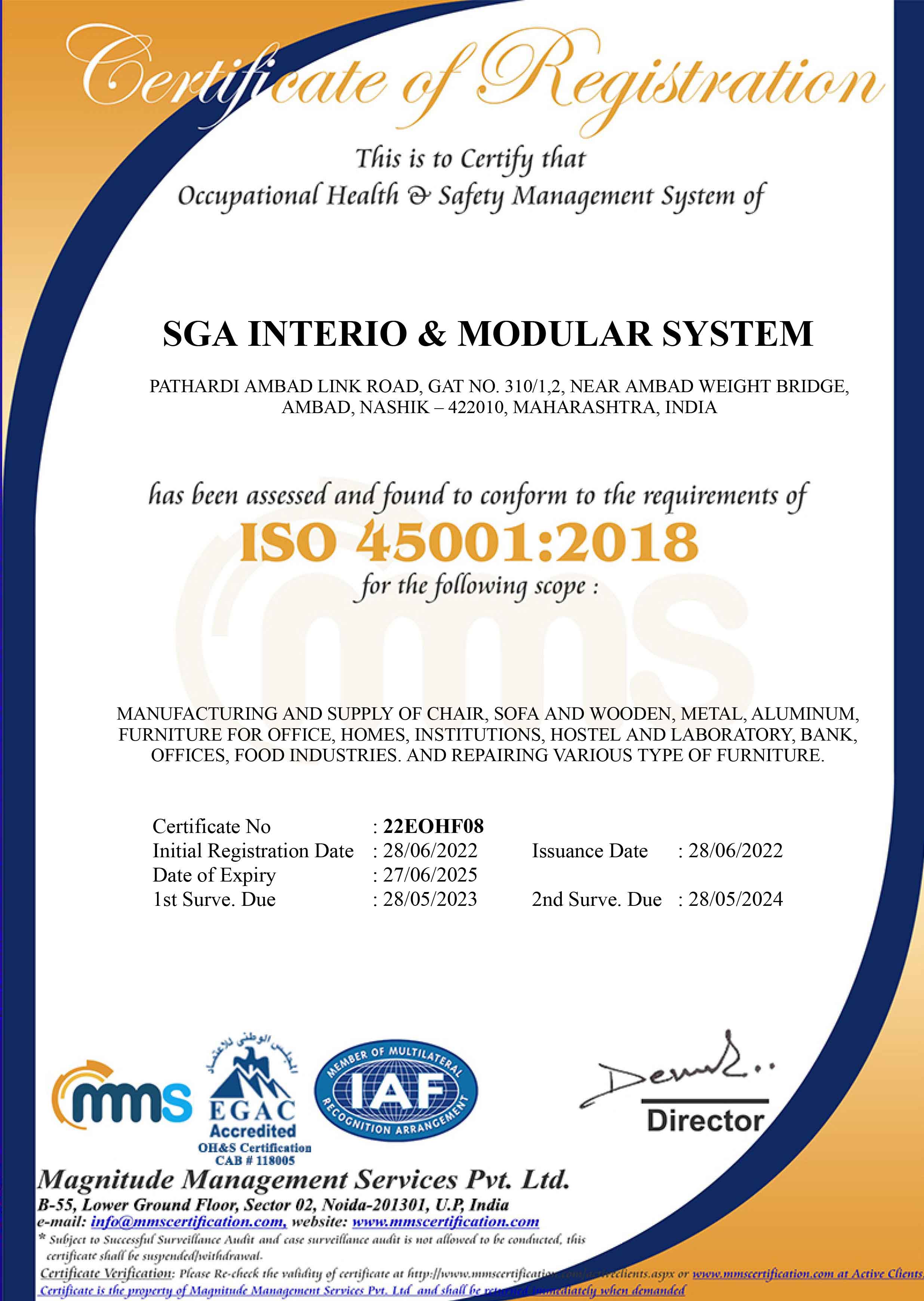Certifications